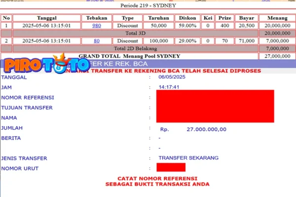 Bukti-Kemenangan-Permainan-Togel-Pasaran-Sydneylotto-Di-Situs-PIROTOTO-Untuk-Akun-Yogxxxx.webp